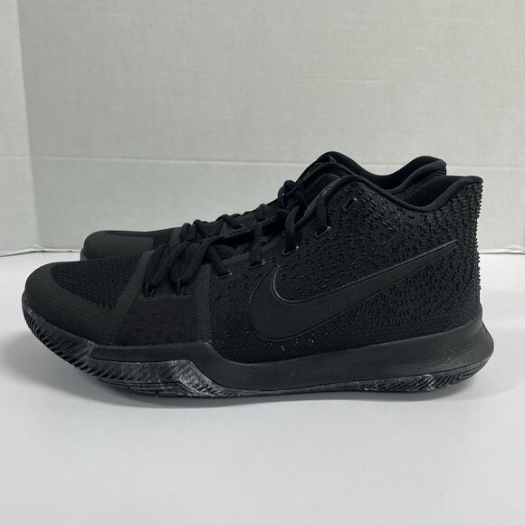 Nike Kyrie 3 Marble 852395-005 Size 14 Kyrie Irving Black Basketball Shoes